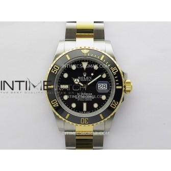 Submariner 126613 LN SS/YG Black Ceramic 904L Steel VSF 1:1 Best Edition VS3235