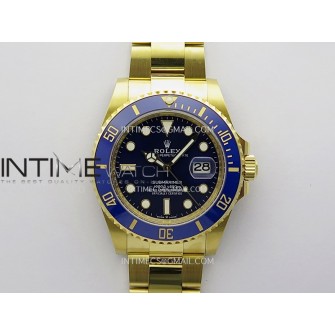 Submariner 126613 LB YG THBF 1:1 Best Edition Blue Dial On YG Bracelet SH3235
