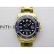 Submariner 126613 LB YG THBF 1:1 Best Edition Blue Dial On YG Bracelet SH3235