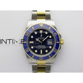 Submariner 126613 LB 904L Steel/YG THBF 1:1 Best Edition Blue Dial On 904L Steel/YG Bracelet SH3235