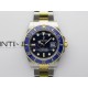 Submariner 126613 LB 904L Steel/YG THBF 1:1 Best Edition Blue Dial On 904L Steel/YG Bracelet SH3235