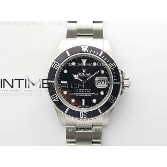 Submariner 16610 LN No Rehaut Engraving 904L Steel ARF 1:1 Best Edition on SS Bracelet SH3135 V2