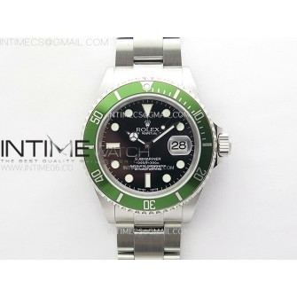 Submariner 16610 LV No Rehaut Engraving 904L Steel ARF 1:1 Best Edition on SS Bracelet SH3135 V2
