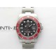 Submariner DIW Red Ceramic Bezel VSF 1:1 Best Edition Black Carbon Dial on Sandblasted Bracelet VS3135