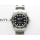 Submariner 41mm 124060 No Date 904L Steel VSF 1:1 Best Edition Black Dial VS3230