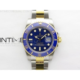 Submariner 116613 LB SS/YG Blue Ceramic 904L Steel VSF 1:1 Best Edition Blue Dial VS3135