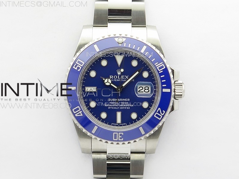 Submariner 116619 LB Blue Ceramic 904L Steel VSF 1:1 Best Edition VS3135