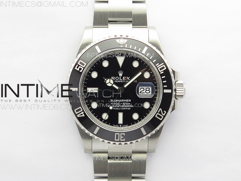 Submariner 41mm 126610 LN Black Ceramic 904L Steel VSF 1:1 Best Edition VS3235