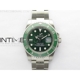 Submariner 116610 LV Green Ceramic 904L Steel VSF 1:1 Best Edition VS3135
