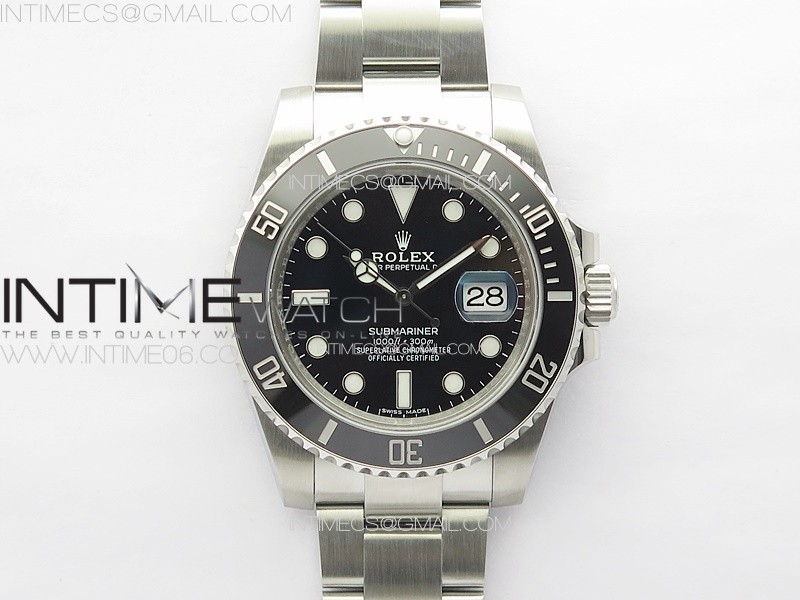 Submariner 116610 LN Black Ceramic 904L Steel VSF 1:1 Best Edition VS3135