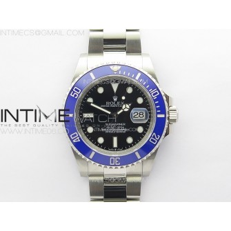 Submariner 41mm 126619 LB Blue Ceramic 3EF 1:1 Best Edition Black Dial On 904L Steel Case And Bracelet VR3235