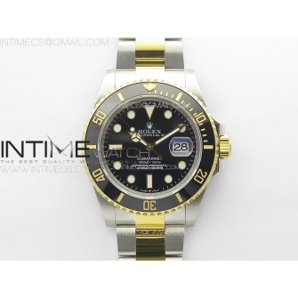 Submariner 41mm 126613 LN SS/YG 3EF 1:1 Best Edition Black Dial on SS/YG Bracelet VR3235