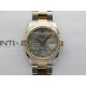 DateJust 126233 36mm 904L SS/RG AR+F 1:1 Best Edition Silver Leaves Dial Diamond Marker On Oyster Bracelet VR3235