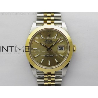 DateJust 41 126303 904L SS/YG VSF 1:1 Best Edition Gold Dial on Jubilee Bracelet VS3235