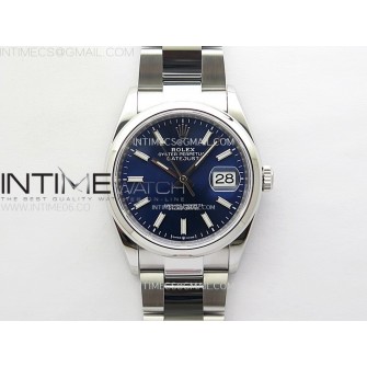 DateJust 36 SS 126200 904L Steel VSF 1:1 Best Edition Blue Dial on Oyster Bracelet VS3235