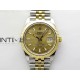 DateJust 41 126333 904L SS/YG VSF 1:1 Best Edition Gold Fluted Dial on Jubilee Bracelet VS3235