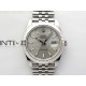 DateJust 41mm 126334 904 SS ARF 1:1 Best Edition Silver Dial Sticks Markers on Jubilee Bracelet SH3235