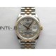 DateJust 36 SS 126231 904L SS/RG VSF 1:1 Best Edition Silver Fluted Dial Diamonds Markers on Jubilee Bracelet VS3235
