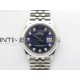 DateJust 36 SS 126234 VSF 1:1 Best Edition 904L Steel Blue Dial Diamonds Markers on Jubilee Bracelet VS3235