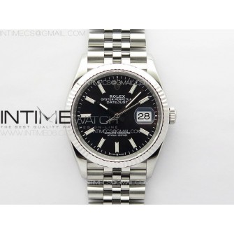 DateJust 36 SS 126234 VSF 1:1 Best Edition 904L Steel Black Dial on Jubilee Bracelet VS3235