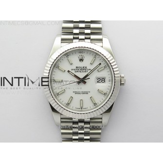 DateJust 41 126334 904L SS VSF 1:1 Best Edition White Dial on Jubilee Bracelet VS3235