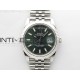 DateJust 41 126334 904L SS VSF 1:1 Best Edition Green Dial on Jubilee Bracelet VS3235