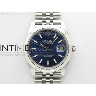 DateJust 41 126334 904L SS VSF 1:1 Best Edition Blue Dial on Jubilee Bracelet VS3235