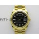 Day Date 40 YG 228238 THBF 1:1 Gain Weight Best Edition Black Dial T Diamond Marker on President Bracelet VR3255 V3