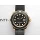 Yacht-Master 126655 RG VSF 1:1 Best Edition Black Ceramic Bezel on Oysterflex Rubber Strap VS3235