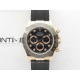 Daytona 116518LN RG APSF Black Dial Crystal Markers On Rubber Strap Slim A7750