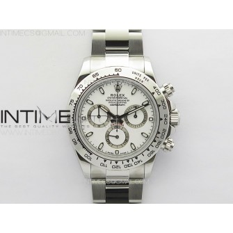 Daytona 116520 APSF White Dial Stick Markers On SS Bracelet Slim A7750