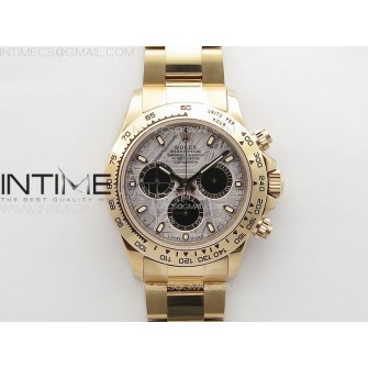 Daytona 116506 RG APSF Meteorite Dial Sticks Markers On RG Bracelet Slim A7750