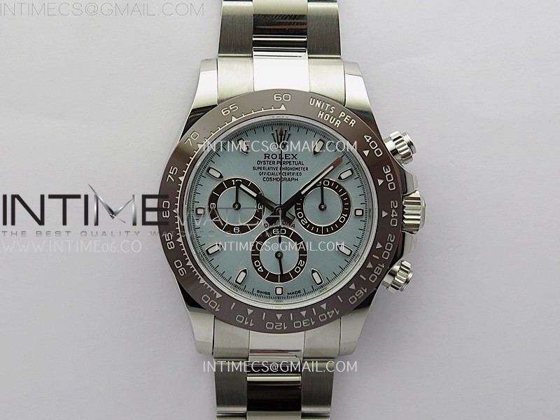 Daytona 116506 904L SS VSF 1:1 Best Edition 904L Steel Ice Blue Dial On 904L SS Braclet DD4130