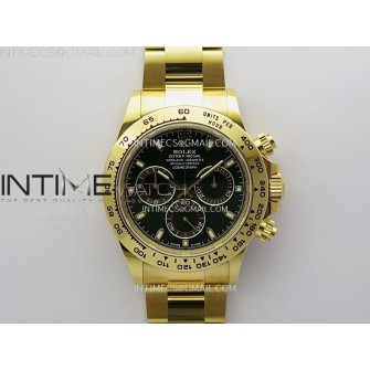 Daytona 116508 904L to YG VSF 1:1 Best Edition Green Dial on YG Bracelet DD4130