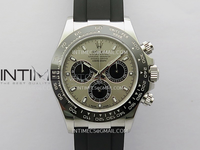 Daytona 116519 Gain Weight VSF 1:1 Best Edition 904L Steel Gray Dial On Oysterflex Strap DD4130