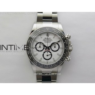 2023 Daytona 126500 904L Steel APSF 1:1 Best Edition White Dial on 904L SS Bracelet SH4131