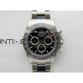 2023 Daytona 126500 904L Steel APSF 1:1 Best Edition Black Dial on 904L SS Bracelet SH4131