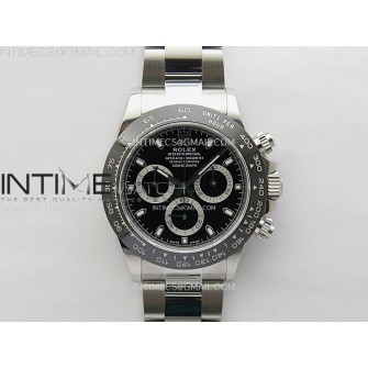 Daytona 116500 904L SS VSF 1:1 Best Edition Black Dial on 904L SS Braclet SA4130