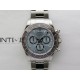 Daytona 126506 904L SS APSF 1:1 Best Edition Ice Blue Dial T Diamonds Markers on 904L SS Braclet SH4131
