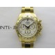 Daytona 126509 904L YG QF Best Edition White Dial White Subdial On 904L YG Bracelet SA4131