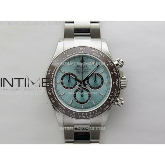 Daytona 126506 904L SS QF 1:1 Best Edition Ice Blue Dial Stick Markers on 904L SS Bracelet SH4131 V6