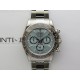 Daytona 126506 904L SS VSF 1:1 Best Edition Ice Blue Dial Diamond Markers on 904L SS Bracelet Super Clone Asian 4131