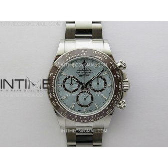 Daytona 126506 904L SS VSF 1:1 Best Edition Ice Blue Dial Stick Markers on 904L SS Bracelet Super Clone Asian 4131