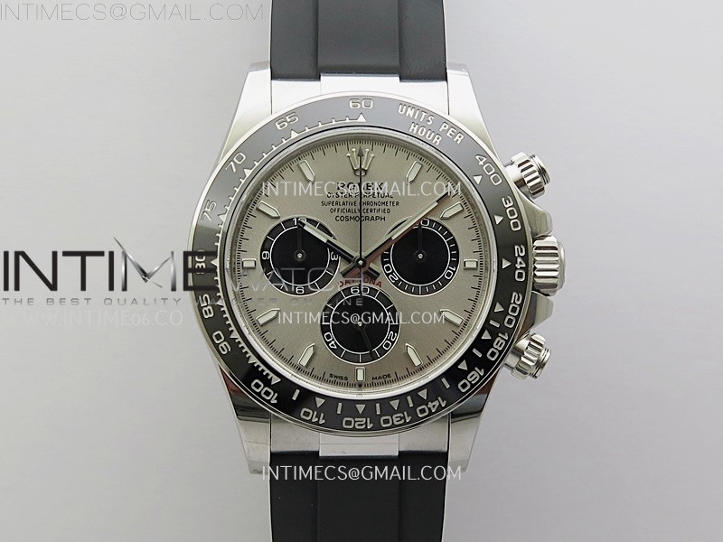 Daytona 126519 SS VSF 1:1 Best Edition Gray Dial on Oysterflex Strap DD4131