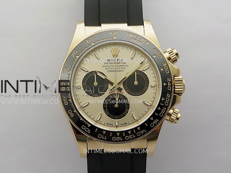 Daytona 126515 Gain Weight VSF 1:1 Best Edition RG Dial Black Subdial Stick Marker On Oysterflex Strap DD4131