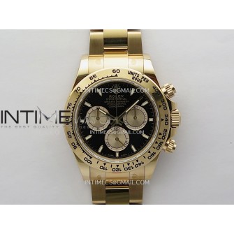 Daytona 126505 Gain Weight VSF 1:1 Best Edition Black Dial RG Subdial On Oyster Bracelet DD4131