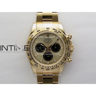 Daytona 126505 Gain Weight VSF 1:1 Best Edition RG Dial Black Subdial On Oyster Bracelet DD4131