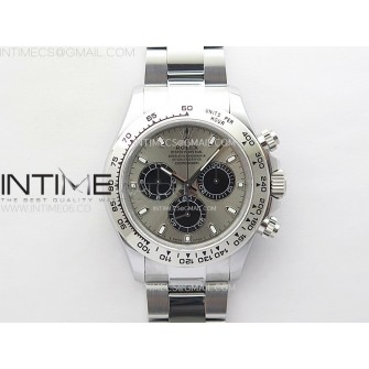 Daytona 116509 QF 1:1 Best Edition Gray Dial on SS Bracelet SH4130 V3 (Gain Weight)