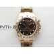Daytona 116505 QF 1:1 Best Edition Brown Dial Black Subdial on RG Bracelet SH4130 V3 (Gain Weight)