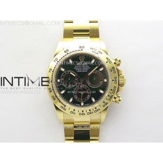 Daytona 116508 QF 1:1 Best Edition Green Dial on YG Bracelet SH4130 V3 (Gain Weight)
